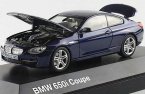 Black / Blue / White / Golden Diecast BMW 650i Coupe Model