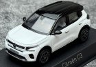 White / Red NOREV 1:43 Scale Diecast 2024 Citroen C3 Model