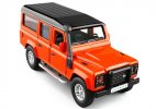 Kids Gray / Orange / Dark Green Diecast Land Rover Defender Toy