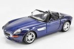 Black / Red 1:24 Scale Maisto Diecast BMW Z8 Model