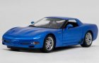 1:24 Scale Blue Maisto Diecast Chevrolet Corvette Z06 Model