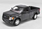 Black 1:24 Maisto Diecast Ford F-150 Pickup STX Truck Model