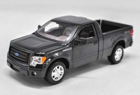 Black 1:24 Maisto Diecast Ford F-150 Pickup STX Truck Model