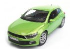 White / Green 1:36 Scale Kids Welly Diecast VW Scirocco Toy