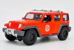 1:18 Orange Maisto Diecast Jeep Wrangler Rescue Concept Model