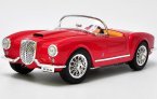 1:18 Red Bburago Diecast Lancia Aurelia B24 Spider Model