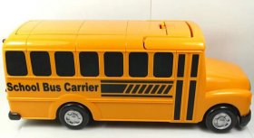 Kids Yellow Plastics U.S. School Bus Toy