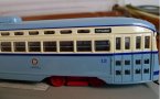 1:50 Scale Blue Limited Edition CORGI Brand City Tramcar Bus