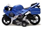 Kids Blue / Red / White Police Motor Toy