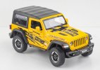 Kids 1:20 Scale Diecast Jeep Wrangler Rubicon Toy