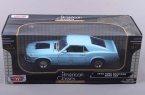 Motormax 1:18 Blue Diecast 1970 Ford Mustang Boss 429 Model