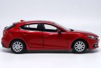 1:18 Scale Red / Blue Diecast Mazda Axela Model