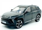 Black / White / Blue 1:24 Scale Diecast NIO ES6 SUV Toy