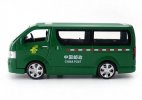 1:32 Scale Green China Post Kids Diecast Toyota Hiace Toy