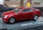 White / Red 1:64 Scale Diecast 2008 Cadillac CTS Model