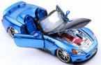 1:24 Scale MaiSto Blue / Red Diecast Honda S2000 Model