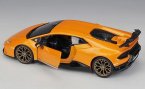 Orange Bburago Diecast Lamborghini Huracan Performante Model