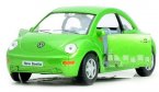 Red / Yellow / Green 1:36 Scale Diecast VW New Beetle Toy