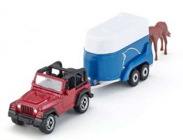 Kids Red SIKU 1651 Diecast Jeep Wrangler Toy