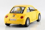 Red / Yellow / Green 1:36 Scale Diecast VW New Beetle Toy