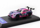 Pink-Blue 1:64 Scale NO.4 Diecast Mercedes AMG GT3 Model