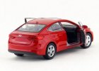 1:36 Scale Welly Red / Blue Kids Diecast Hyundai Elantra Toy