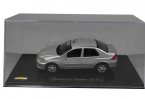 Silver 1:43 IXO Diecast 2012 Chevrolet Prisma Model