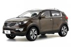 1:18 Scale Brown / Silver / Blue Diecast Kia Sportage R Model