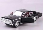 Green / Black 1:18 Scale Diecast 1966 Dodge Charger Model