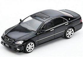 1:64 Scale Black Diecast Toyota Crown Athlete S180 Model