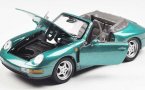 Red / Green 1:24 Scale Welly Diecast Porsche 911 Model