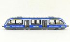 Kids Blue Diecast City Train Express Toy