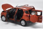 Orange 1:18 Scale Diecast Ford EcoSport Model