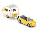 Yellow Mini Scale Kids SIKU 1629 Diecast VW Beetle Toy