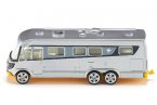 Kids Silver SIKU 1671 Diecast Camper Bus Toy