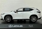 White / Gray / Black 1:43 Kyosho Diecast Lexus NX 450h Model