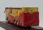 Red-Golden 1:42 Scale Diecast Foton AUV Coach Bus Model