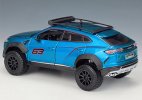 1:24 Scale Blue Maisto Diecast Lamborghini Urus SUV Model