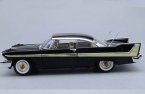 1:18 Black / Blue MotorMax Diecast 1958 Plymouth FURY Model