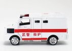 White-Red Ambulance Kids Diecast VW 9.150 ECE Armour Truck Toy