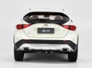 1:18 Scale White 2017 Diecast Infiniti QX30 Model