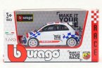 1:43 Bburago Kids The Union Flag Diecast Fiat Abarth 500 Toy