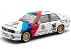 White 1:24 Scale Diecast BMW M3 Racing Car Model