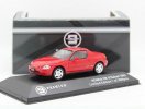 Red 1:43 Scale Diecast 1992 Honda CR-X Delsol Model