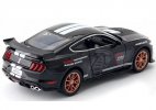 Kid Black / White / Orange / Blue Diecast Ford Shelby GT500 Toy