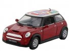 Kids Red / Blue / Yellow / Gray 1:36 Diecast Mini Cooper S Toy