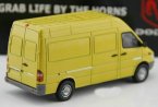 Yellow 1:43 Scale Diecast Dodge Van Model