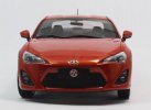 1:18 Scale Orange / White Diecast Toyota GT 86 Model