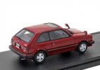 Red / White / Black 1:43 Diecast 1981 Honda Civic CX-S Model