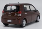 1:30 Yellow / Brown / Black / Silver Diecast Toyota Spade Model